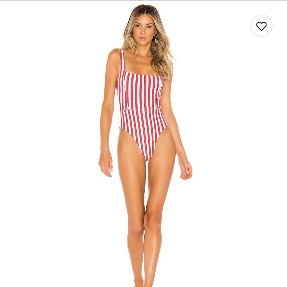 Tularosa Striped One piece Swimsuit